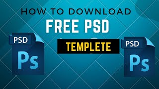 How to download PSD file from FreePik [upl. by Assirrec]