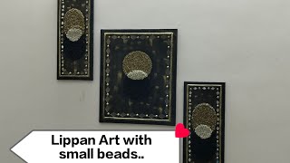 Lippan Art on a canvas boardlippanart trending viral handmade artist art wallhanging [upl. by Paik]