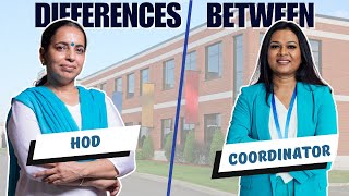 Want to Know the REAL Difference Between HOD and Coordinator Watch Now  School Leadership Roles [upl. by Snahc564]