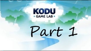 Let´s play Kodu 1 GermanDeutsch [upl. by Acenom]