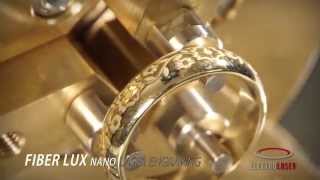 quotFiberlux Nanoquot Incisione su anello  Engraving on rings [upl. by Asilec]