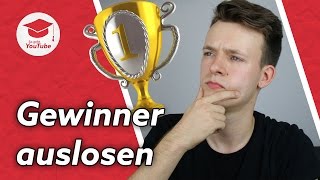 YouTube Gewinnspiel auslosen Ganz einfach einen Gewinner ziehen  QuickTipp [upl. by Cortney281]