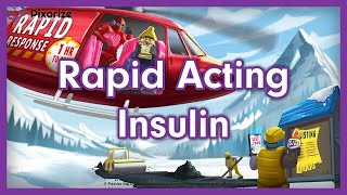 Rapid Acting Insulin Mnemonic for Nursing Pharmacology NCLEX [upl. by Adyela]