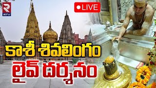 Kashi Vishwanath Darshan 🔴LIVE  కాశీ శివలింగం లైవ్‌ దర్శనం  Saptarishi Aarti  RTV [upl. by Akedijn625]