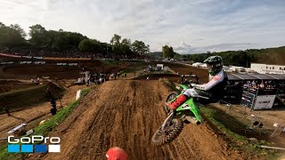 GoPro Tim Gajser Vs Romain Febvre 2023 FIM MXGP Moto 2 from Round 18 Maggiora Italy [upl. by Yokum]