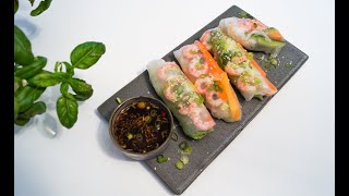 Ferske vårruller🇳🇴 Спринг ролл в рисовой бумаге🇸🇮 Fresh Spring Rolls🇺🇸 Спрінг ролл в рисовій бумаз🇺🇦 [upl. by Cohlette]