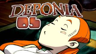 Lets Play Deponia 005 Deutsch HD  Eine süße Prinzessin und Goal [upl. by Luz]