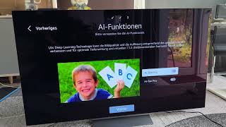 LG WebOS einrichten an einem LG OLED EVO Fernseher  Smart TV einrichten amp Sendersuchlauf Anleitung [upl. by Laurentia]