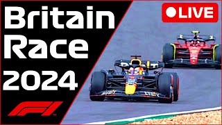 🔴F1 LIVE  British GP RACE  Commentary  Live Timing [upl. by Kirk61]