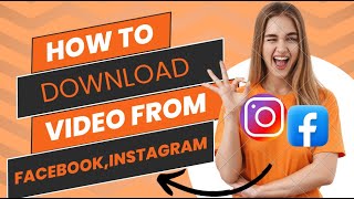 How to download video from facebookInstagramyoutubeHow to download snaptube facebook snaptube [upl. by Gniliem]