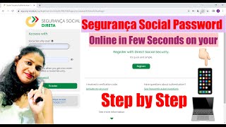 How Can Apply Segurança Social Password Online Step by Step  NISS Password Apply Online 2023 [upl. by Haim278]