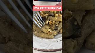 🍆 PASTA AL PESTO DI MELANZANE E NOCI 🍆 ricette pesto pestodimelanzane melanzane [upl. by Annabell]