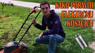 Kako popraviti elektricnu kosacicu  motor se ne zalece [upl. by Venita855]