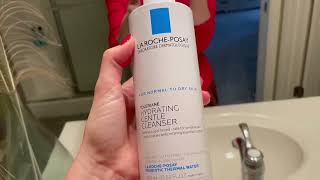 La Roche Posay Toleriane Hydrating Gentle Face Cleanser Review [upl. by Cicily377]