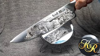 DRAW on Metal WITHOUT a Laser [upl. by Annaiuq336]