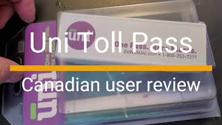 Uni Toll Pass review [upl. by Thursby]