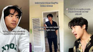 Introvert being Introvert  Read Choi Best Tiktok videos 2023 memes korean asian funny [upl. by Nueoras]