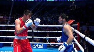 Finals 80KG TUOHETAERBIEKE TANGLATIHAN CHN vs ORALBAY NURBEK KAZ IBA World Championships 2023 [upl. by Pitzer]