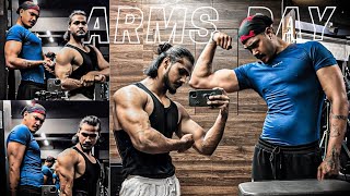 Crazy Arms workout  ft justgourav6347 [upl. by Esirehs]