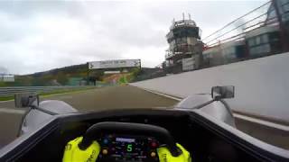 Onboard clip BAC Mono at Spa Francorchamps [upl. by Willumsen533]