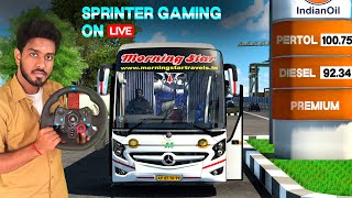 Ets 2 Tamil Live  ETS 2 IN LOGITECH G29  Sprinter Gaming on Live [upl. by Bautista]