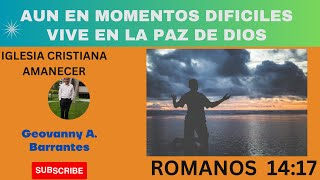 GEOVANNY BARRANTES LIVE VIVIR BAJO PRESION MEDITACION [upl. by Stubbs]