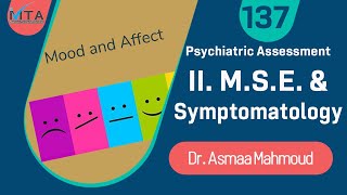 Psychiatric AssessmentII MSE amp Symptomatology  DrAsmaa Mahmoud [upl. by Assilav126]