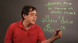 What Are Relative Prime Numbers in Math  Number Theory Education [upl. by Ahsiaa286]