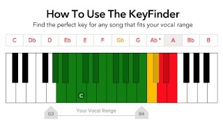 How To Use The KeyFinder [upl. by Noyes116]