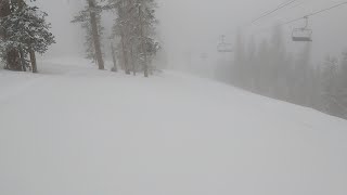 Powder Lines  Arizona Snowbowl March 24 2024 [upl. by Adnawad]