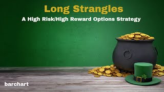 Long Strangles  A High RiskHigh Reward Options Strategy [upl. by Ahsyen]