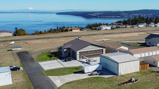 12 Flight Alley Sequim WA  Diamond Point Airport2WA1 [upl. by Ilehs902]