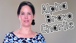 Learn the Phonetic Alphabet [upl. by Davie390]