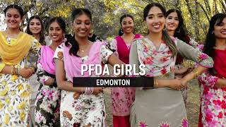 Himmat Sandhu  Burj Khalifa  PFDA Edmonton  Girls Bhangra 2020 [upl. by Tankoos188]