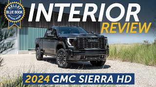 2024 GMC Sierra HD  Interior Review [upl. by Yeoz175]