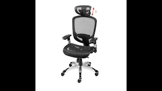 How to Fix or Adjust Headrest of Staples Hyken Mesh Task Chair [upl. by Deloris]