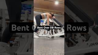 Db row variation backday exercisetips exercisedemo [upl. by Onurb]