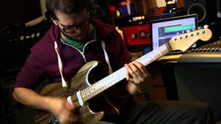 Ceriatone Overtone Lunchbox Demo w Warmoth strat [upl. by Mazurek]