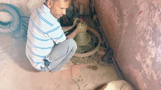 Throwing A Porcelain Vase On The Potters Wheel  Matt Horne Pottery mitti ke bartan [upl. by Delly]