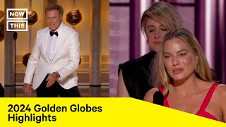 2024 Golden Globes Most Memorable Moments [upl. by Enylorac]