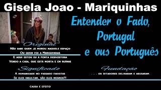 port Entender o Fado Portugal e ous Português  Gisela Joao  Mariquinhas [upl. by Ynneg]