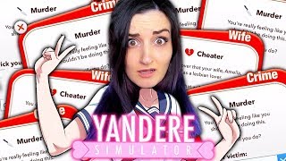 YANDERE SIMULATOR CHALLENGE in BitLife [upl. by Llesirg]