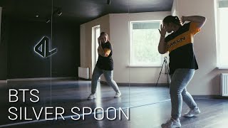 BTS  SILVER SPOON Dance Tutorial Русский Туториал [upl. by Orpah470]