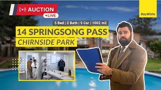 Live Auction  14 Springsong Pass Chirnside Park [upl. by Bruner]