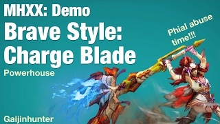 MHXX Demo Brave Charge Blade [upl. by Halak]