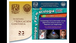 Fisiología de la enfermedad valvular degenerativa mitral en perros y su diagnóstico por Imagenología [upl. by Neevan13]