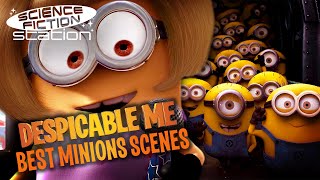 Best Minions Scenes In Despicable Me 2010  Science Fiction Station [upl. by Enoed806]