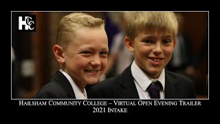 Hailsham Community College  Virtual Open Evening 2021 Intake  Trailer [upl. by Oremor544]