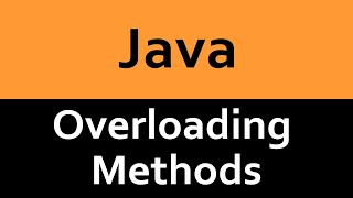 Overloading and Overwriting Methods in Java [upl. by Muriel]