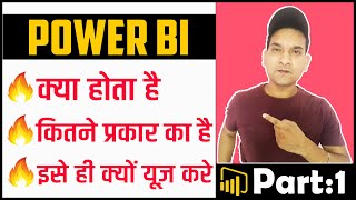 What is Power Bi in Hindi  Power BI Tutorial for Beginners in Hindi  पावर बी क्या होता है [upl. by Ainafetse]